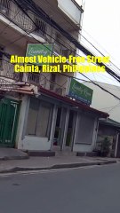 Almost Vehicle-Free Street in Cainta, Rizal, Philippines