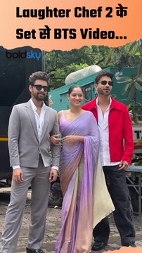 Laughter Chefs Season 2: Ankita Lokhande,Nia Sharma,Rubina Dilaik and Krushna Fun & Masti On Set..