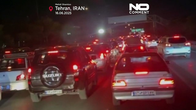 I residenti di Teheran fuggono mentre il conflitto Israele-Iran continua per il quinto giorno