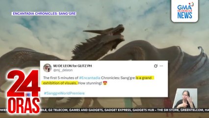 Pilot ng "Encantadia Chronicles: Sang'gre," pinuri ng manonood; panalo sa ratings | 24 Oras