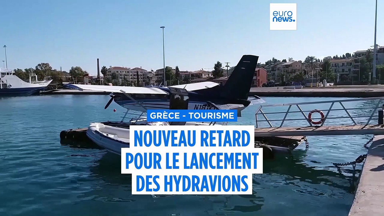Grèce : nouveau retard au décollage pour les vols en hydravions
