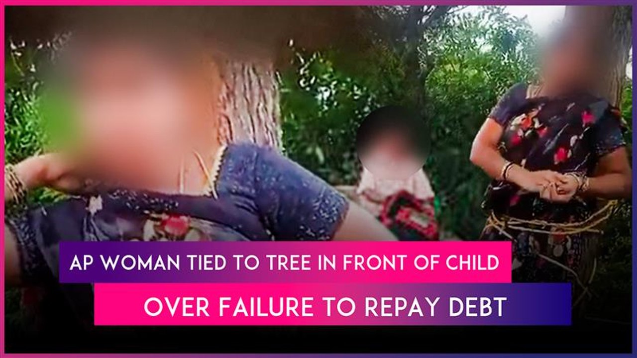 Andhra Shocker: Woman Tied To Tree, Humiliated In Front Of Child Over Failure To Repay Debt