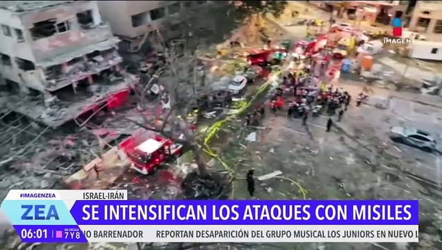 Se intensifican los ataques con misiles entre Israel e Irán