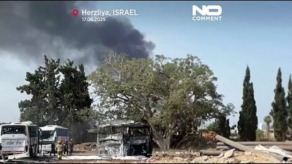 Cratere in Israele centrale dopo attacco notturno iraniano
