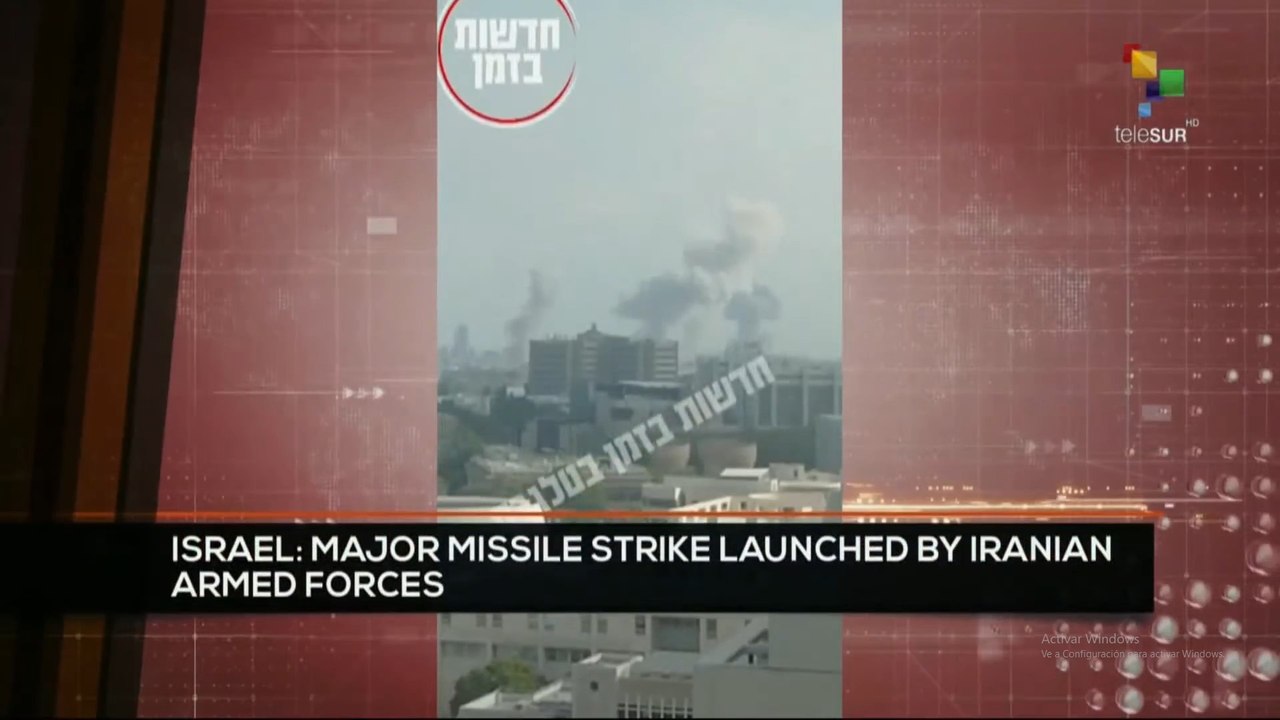 FTS 8:30 17-06: Israel: major missile strike launched by Iranian armed forces