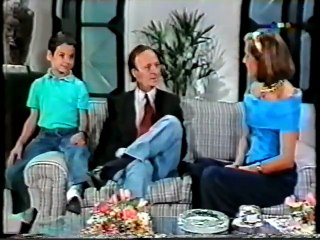 Gianni Lunadei, acompañado por su hijo Ignacio, entrevistado en Siglo XX Cambalache.