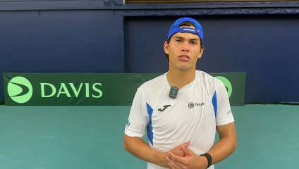 Declaraciones de Nacho Parisca luego de su victoria en la Copa Davis