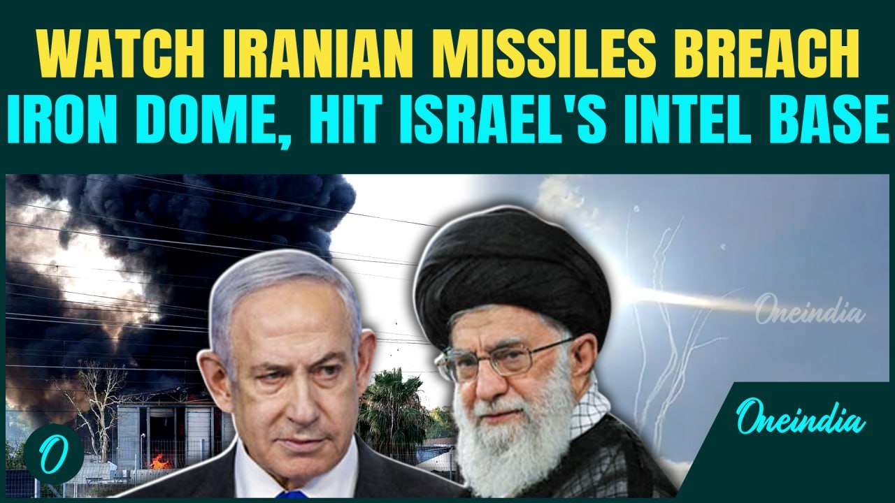 Iran BOMBS Israel's Secret Intel Base In Glilot: Hypersonic Missiles Smash AMAM As Iron Dome Fails