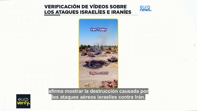 Euroverify: Imágenes generadas por IA siembran confusión en plena escalada del conflicto Irán-Israel