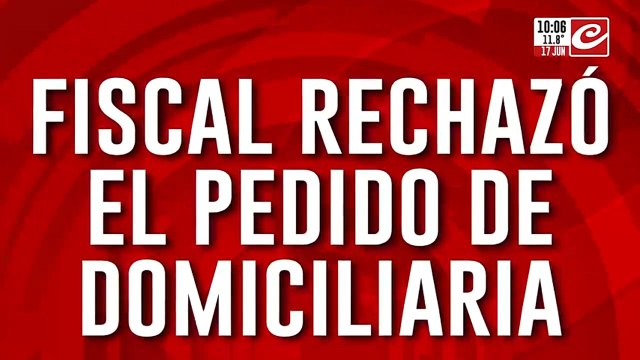 El fiscal pidió rechazar el pedido de prisión domiciliaria para Cristina Kirchner