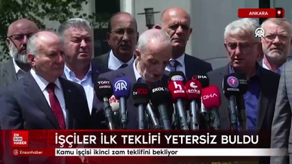 Kamu işçisi ikinci zam teklifini bekliyor