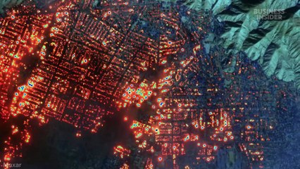 Satellite images show how fires are changing Los Angeles for good