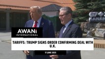 Tariffs: Trump signs order confirming deal with U.K