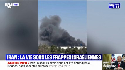 Iran: plusieurs explosions ont été entendues dans le centre du pays