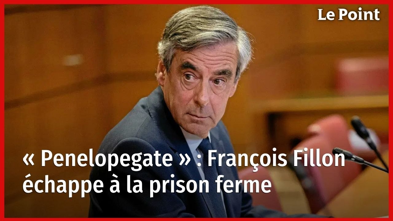 « Penelopegate » : François Fillon échappe à la prison ferme