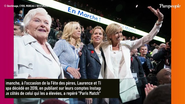 Tiphaine et Laurence Auzière, les filles de Brigitte Macron, partagent de rares clichés de leur papa