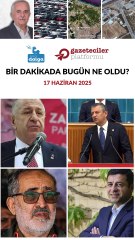 Bir dakikada bugün ne oldu?