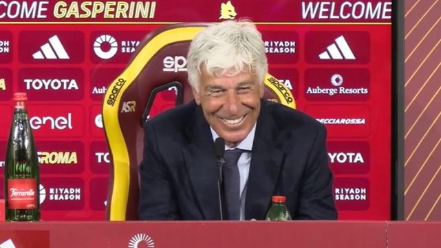 Roma, Gasperini e la battuta in conferenza stampa: Difetti? Faccio fatica a trovarli