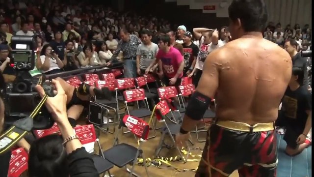 DDT Who's Gonna TOP 2016 KO-D Openweight Championship Kazusada Higuchi vs Shuji Ishikawa