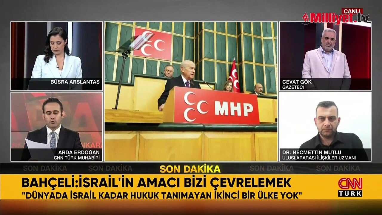 MHP Lideri Bahçeli'den İsrail'e tepki: Amaç terörsüz Türkiye hedefini baltalamaktır