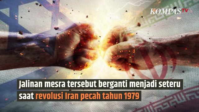 Perang Israel vs Iran, dari Kawan Jadi Lawan Rupanya Gara-gara Hal Ini | SINAU