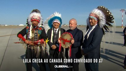 Lula chega ao Canadá como convidado do G7