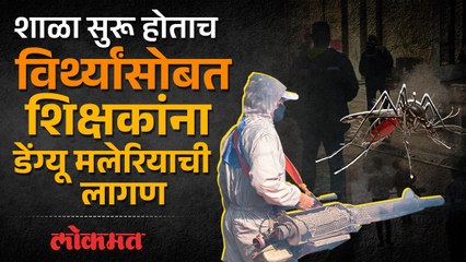 सिंघानिया इंग्रजी माध्यमातील खासगी शाळेत विद्यार्थ्यांसोबत शिक्षकांना डेंग्यू मलेरियाची लागण