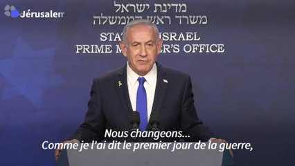 Netanyahu affirme qu'Israël "change la face du Moyen-Orient"