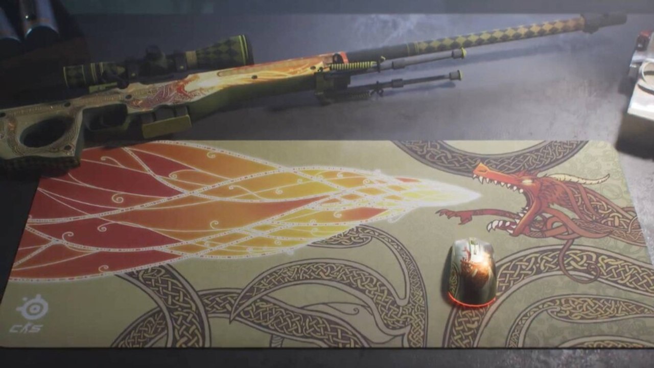 Dragon lore: steelseries bringt limitierte hardware im counter-strike-design