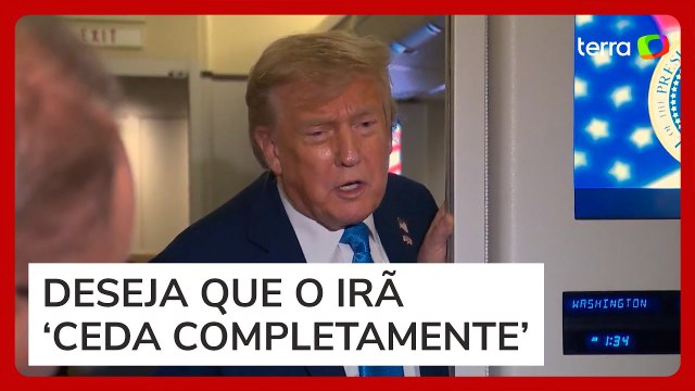 Irã-Israel: Trump rejeita trabalhar por 'cessar-fogo' e diz que procura 'fim real' para o conflito