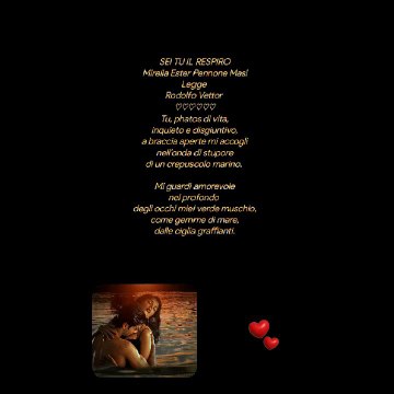SEI TU IL RESPIROMirella Ester Pennone MasiLegge Rodolfo Vettor ♡♡♡♡♡♡Creative video annare53