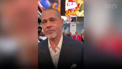 Brad Pitt Reveals the Reason Behind His New Buzzcut as He Teases New Role (Exclusive)