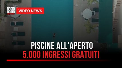 Campidoglio, anziani gratis in piscina per tutta estate