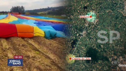 Piloto de balão que caiu em SP segue preso