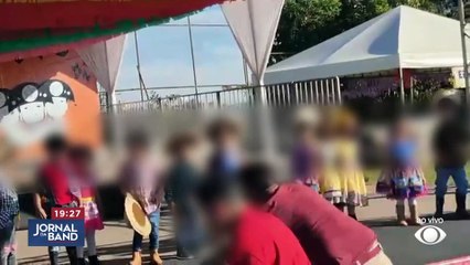 Homem agride criança durante festa junina no Distrito Federal