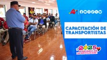 Policía Nacional fortalece seguridad vial con capacitación para transportistas en Managua 🚍👮‍♂️