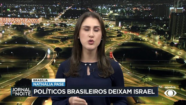 Políticos brasileiros deixam Israel