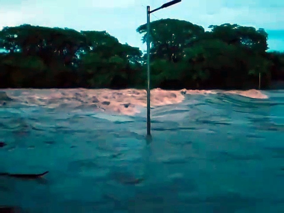 Inundada la Costa de los Amates en Alianza, Valle