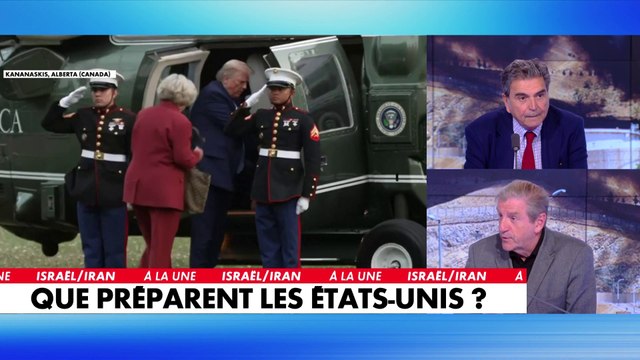 Pierre Lellouche et Éric Revel débattent de la dernière déclaration de D.Trump à propos d'E. Macron