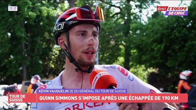 Vauquelin : « Je manque encore un peu de rythme » - Cyclisme - Tour de Suisse