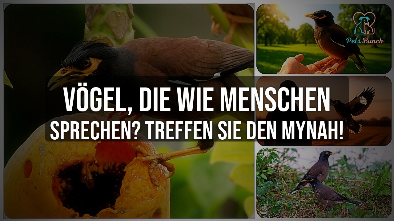Vögel, die wie Menschen sprechen? Entdecken Sie den Mynah – den Vogel, der sprechen kann!