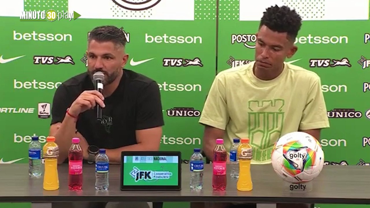 Ningún equipo nos superó en cuadrangulares  Javier Gandolfi, técnico de Atlético Nacional