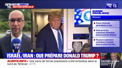 Conflit Iran-Israël: que prépare Donald Trump?