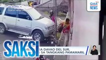 Konsehal sa Davao Del Sur, nakaligtas sa tangkang pamamaril | Saksi