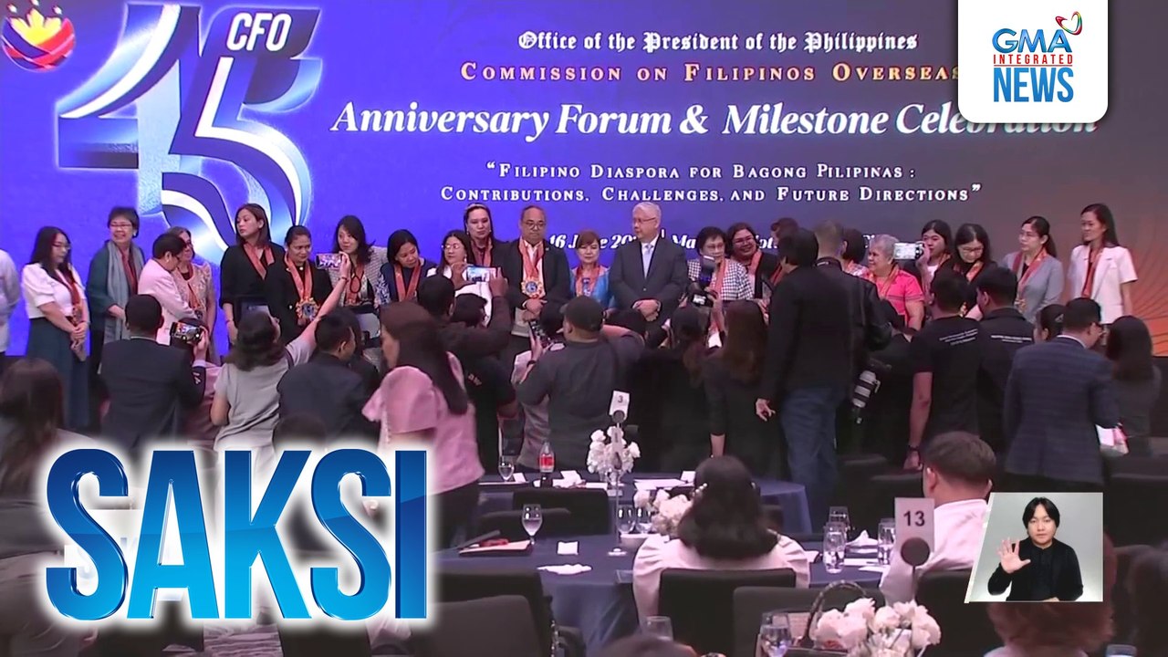 GMA International, kinilala sa 45th anniversary ng Commission on Filipinos Overseas | Saksi