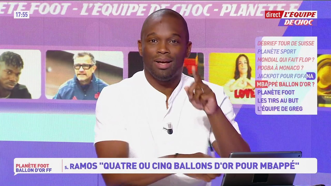 Sergio Ramos a choisi son favori pour le Ballon d'Or - Foot