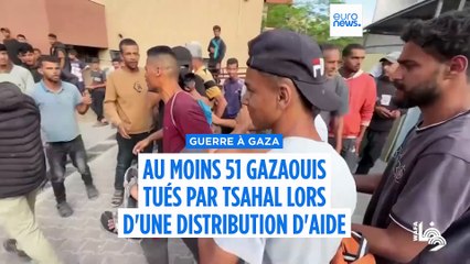 Gaza : au moins 51 morts lors d'une distribution alimentaire à Khan Younès