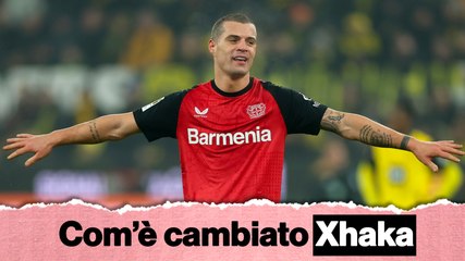 Leadership, assist e un limite superato: il nuovo Xhaka che tenta il Milan