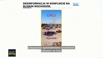 W sieci krąży wiele fałszywych nagrań wideo w związku konfliktem izraelsko-irańskim