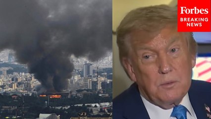 'I Just Want People To Be Safe': Trump Asked About His Call For Iranians To Evacuate Tehran